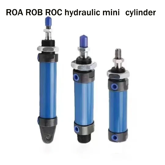 ROA ROB ROC hydraulic mini cylinder Bore16/20/25/32/40/50 small Stroke25/50/75/100/125/150/175/200/250/300/400/500
ROA ROB ROC hydraulic mini cylinder Bore16/20/25/32/40/50 small Stroke25/50/75/100/125/150/175/200/250/300/400/500