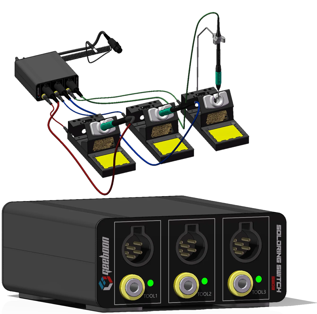 GEEBOON SW03 sodering switch 3chanle
GEEBOON SW03 sodering switch 3chanle