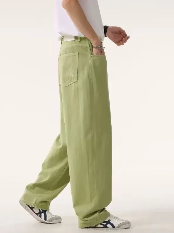 Hong Kong Men's Summer Thin American High Street Loose Straight Leg Jeans Casual Pants Breathable Comfortable Non-Stretch
Hong Kong Men's Summer Thin American High Street Loose Straight Leg Jeans Casual Pants Breathable Comfortable Non-Stretch