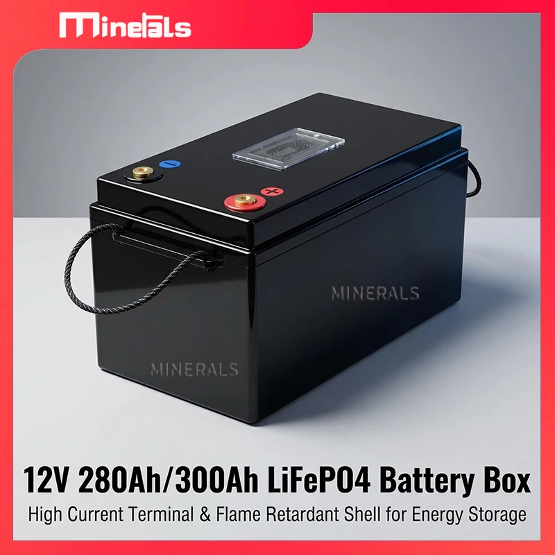 12V 280Ah/300Ah LFP4 Battery Box - High Current Terminal Posts With JK LCD WindowLarge Capacity Battery Box DIY Lithium 4S CASE
12V 280Ah/300Ah LFP4 Battery Box - High Current Terminal Posts With JK LCD WindowLarge Capacity Battery Box DIY Lithium 4S CASE
