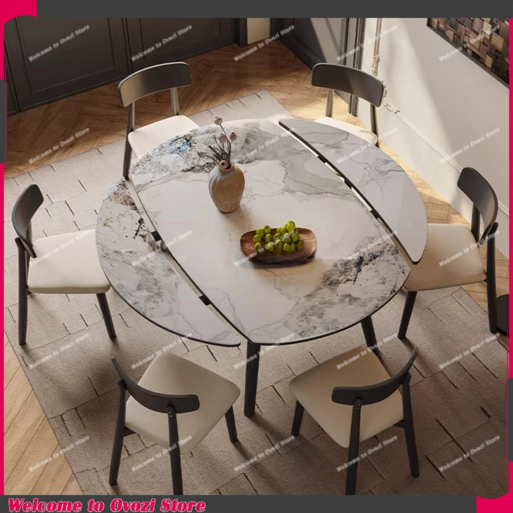 Modern White Dining Tables Extendable Nordic Luxury Waterproof Dining Tables Living Rectangle Mesa De Comedor Home Furniture
Modern White Dining Tables Extendable Nordic Luxury Waterproof Dining Tables Living Rectangle Mesa De Comedor Home Furniture