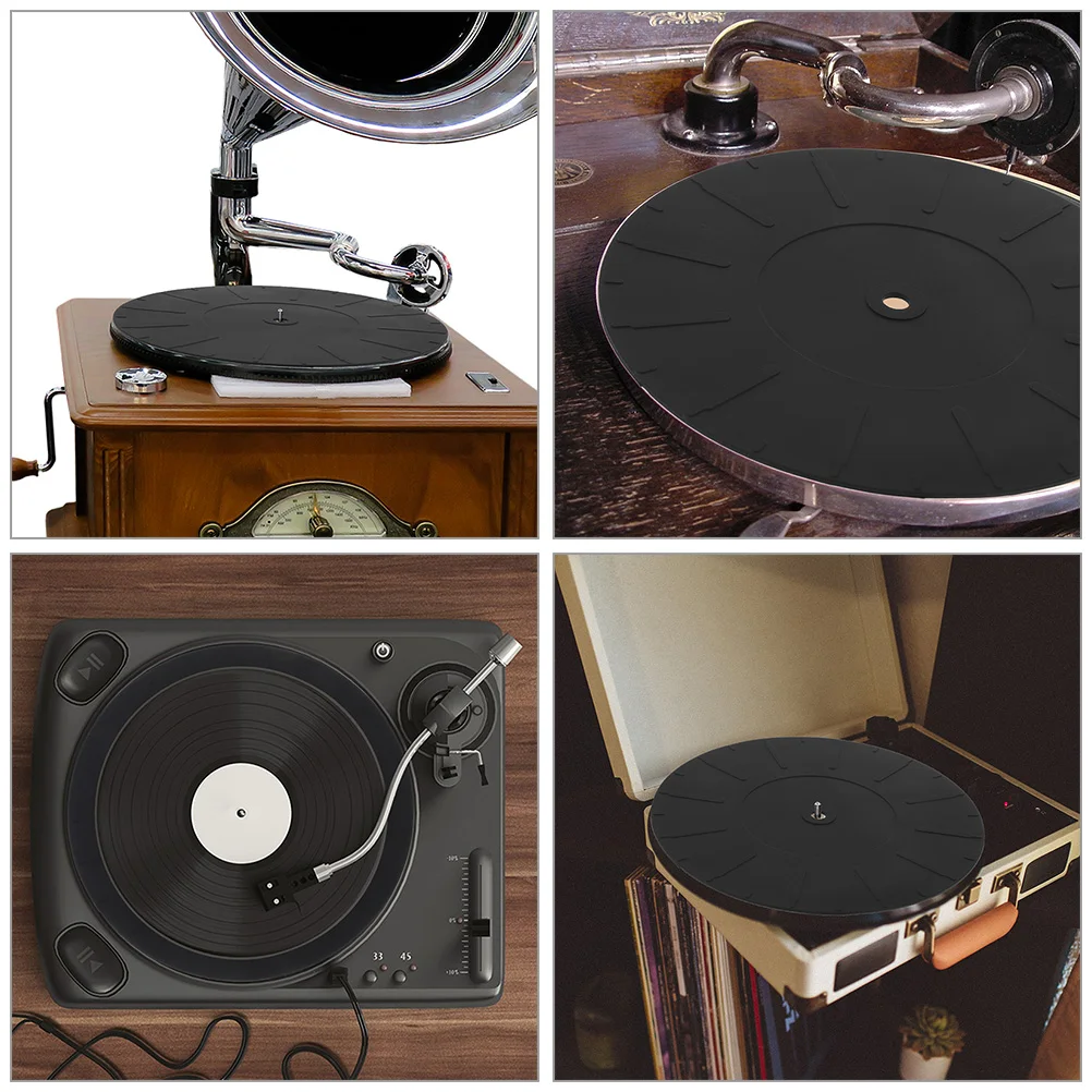 2Pcs 170MM Silicone Turntable Mat Vinyl Records Anti Damping DJ Equipment Accessories Turntable for Record
2Pcs 170MM Silicone Turntable Mat Vinyl Records Anti Damping DJ Equipment Accessories Turntable for Record