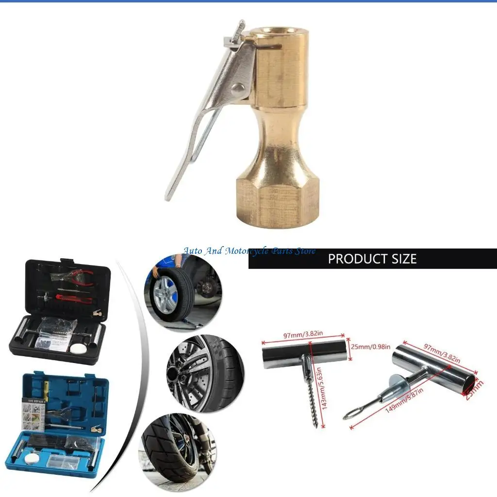 P9FD Car Tire Repair Puncture Plug Tool Tyre Puncture for Tire Strips Stirring
P9FD Car Tire Repair Puncture Plug Tool Tyre Puncture for Tire Strips Stirring