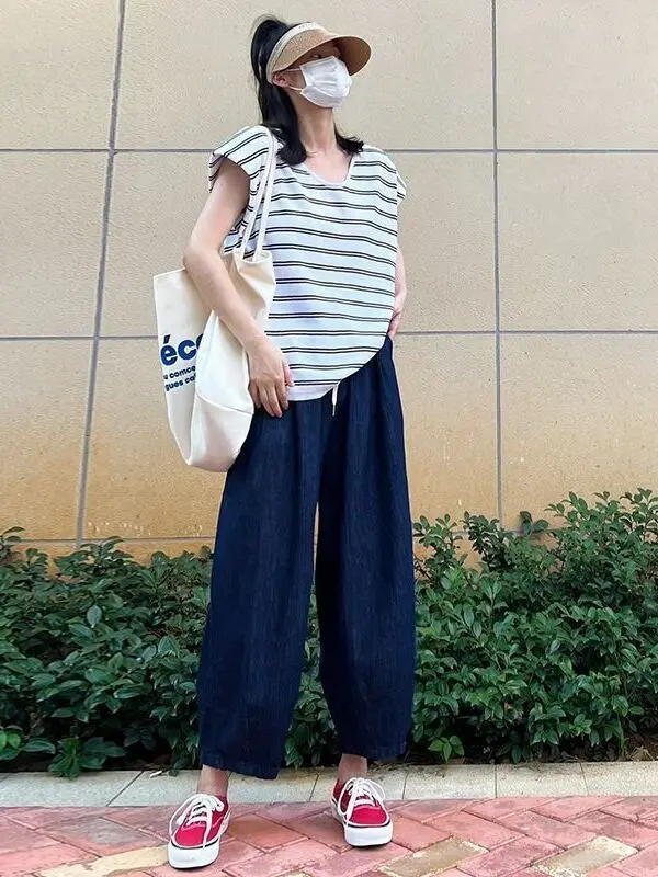 High Waist Elastic plus Size Denim Jeans Women's Design Sensation Drawstring Slim Wide Leg Knife Pants Versatile Fat MM
High Waist Elastic plus Size Denim Jeans Women's Design Sensation Drawstring Slim Wide Leg Knife Pants Versatile Fat MM