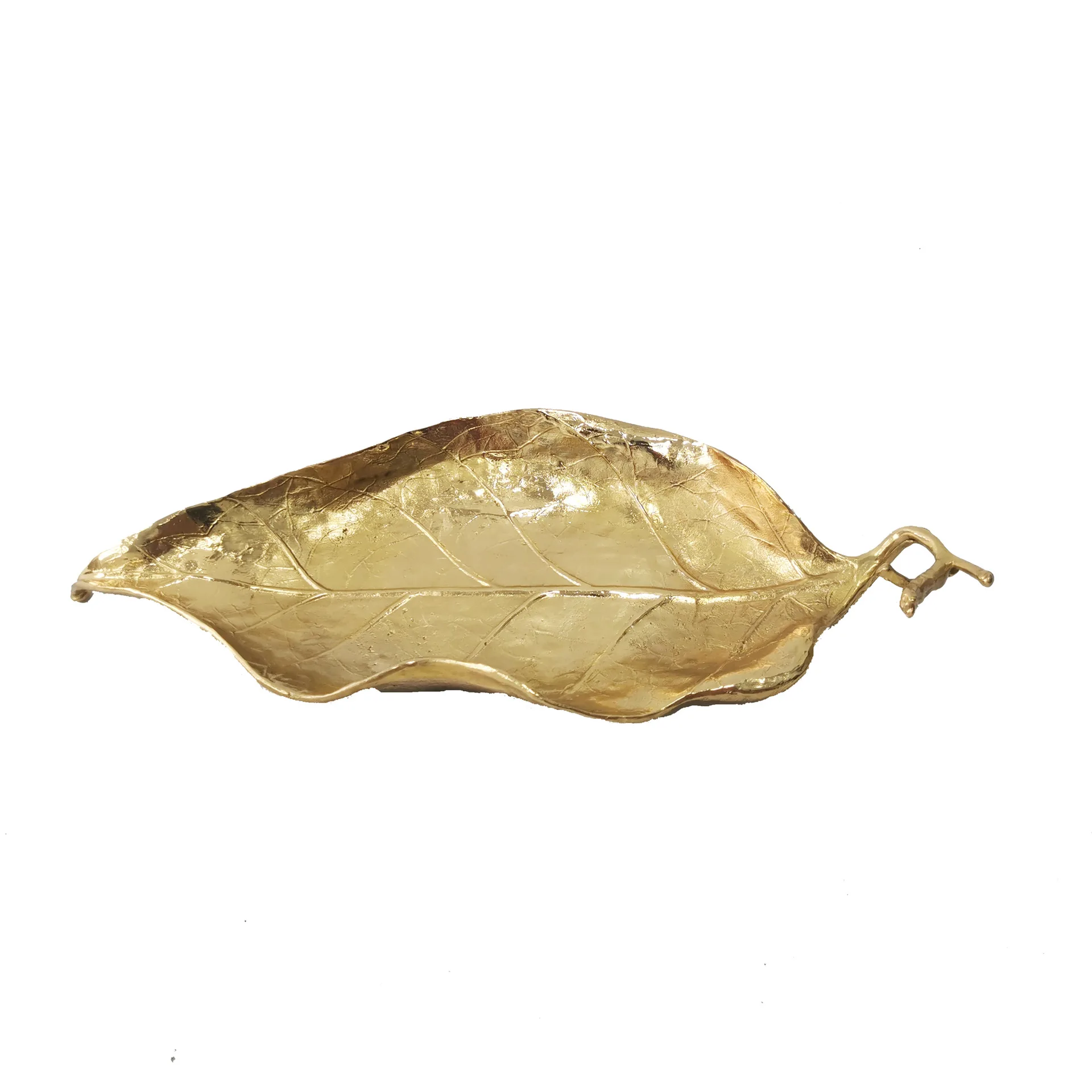 Pure copper fruit plate/villa/hotel restaurant leaf pure copper fruit plate
Pure copper fruit plate/villa/hotel restaurant leaf pure copper fruit plate