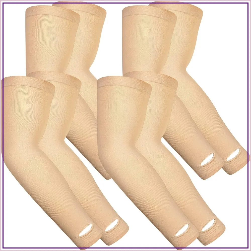 4 Pack Protective Arm Sleeves for Thin Skin, Elderly Skin Protector, Anti-Bruising & Abrasion, Nude
4 Pack Protective Arm Sleeves for Thin Skin, Elderly Skin Protector, Anti-Bruising & Abrasion, Nude