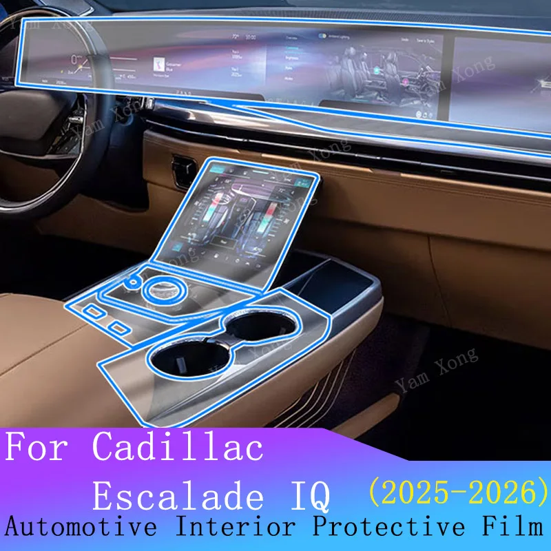 For Cadillac Escalade IQ 2025 2026 Car Panel Film Dashboard Screen Protective Sticker Interior Anti-Scratch Film Accessories
For Cadillac Escalade IQ 2025 2026 Car Panel Film Dashboard Screen Protective Sticker Interior Anti-Scratch Film Accessories