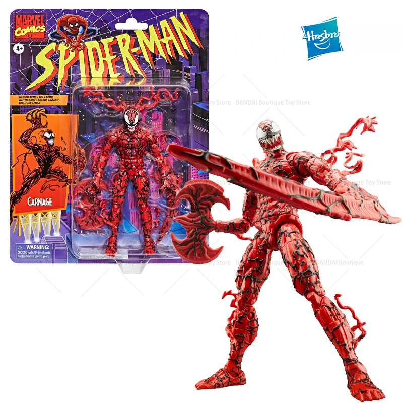 Spot Goods Hasbro Marvel Legends Series Carnage Action Figure Collectible Model
Spot Goods Hasbro Marvel Legends Series Carnage Action Figure Collectible Model