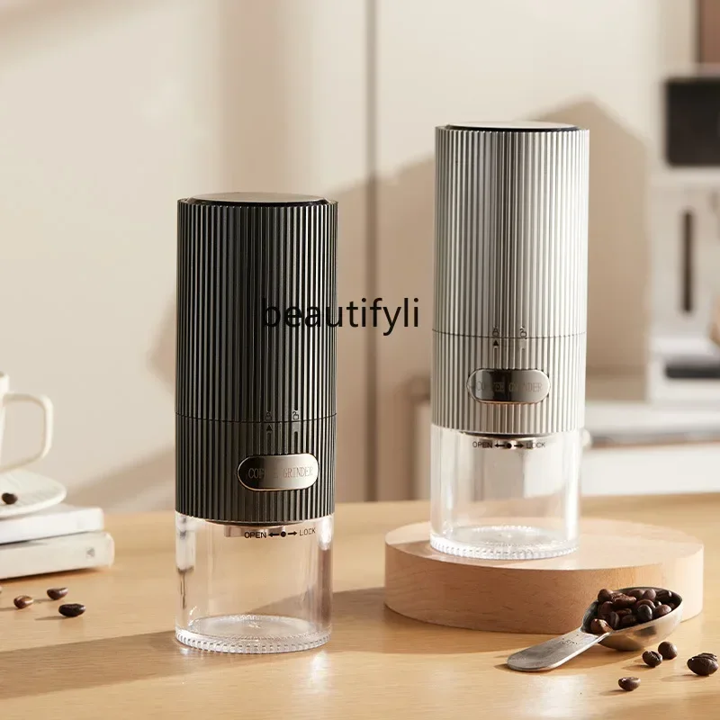 smt61 Hand coffee machine Electric bean grinder Portable small coffee beans, hand grinder Rechargeable coffee machine 
smt61 Hand coffee machine Electric bean grinder Portable small coffee beans, hand grinder Rechargeable coffee machine