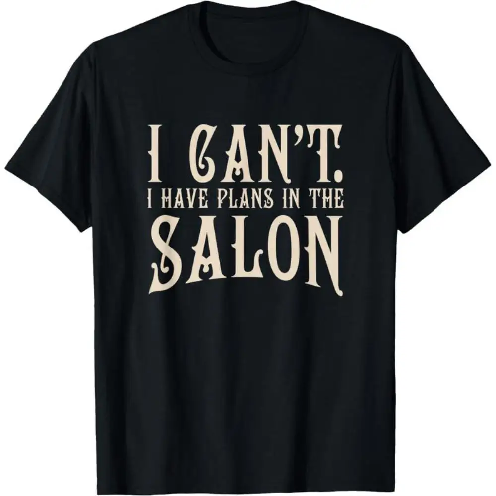 Funny Hair Stylist T-shirt I Have Plans in the Salon Slogan Print Graphic Tees for Women Men Cosmetologist Gift
Funny Hair Stylist T-shirt I Have Plans in the Salon Slogan Print Graphic Tees for Women Men Cosmetologist Gift