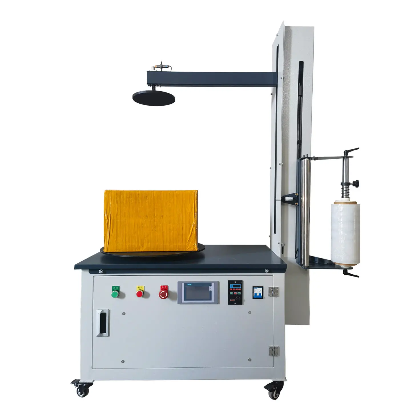 Professional Pallet Wrapping Machine Automatic Turntable Stretch Wrap Equipment with Durable Structure
Professional Pallet Wrapping Machine Automatic Turntable Stretch Wrap Equipment with Durable Structure