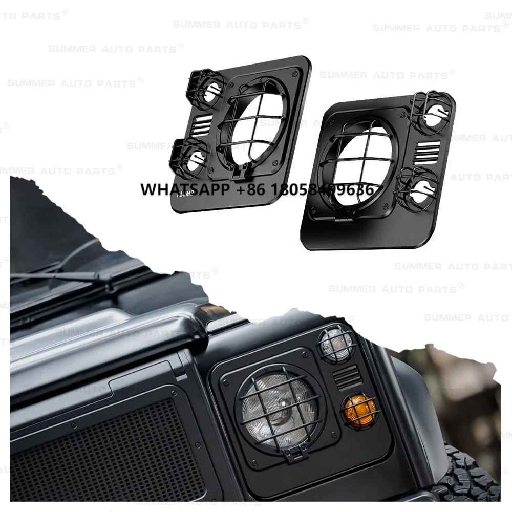 Summer Auto Part Car Modification Kit Aluminum Plumb 76 Series Front Headlamp Cover for Old Defender Exterior Accessories
Summer Auto Part Car Modification Kit Aluminum Plumb 76 Series Front Headlamp Cover for Old Defender Exterior Accessories