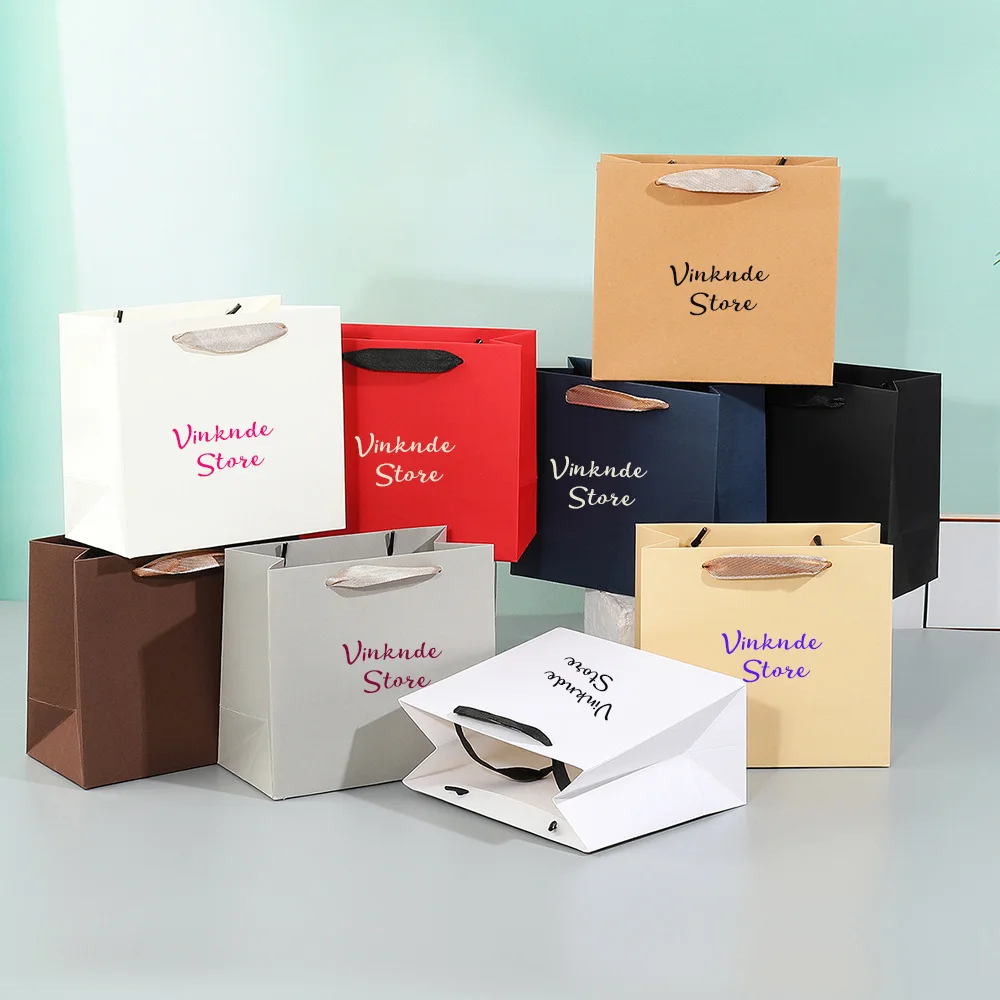 Bulk Custom Logo 24/50/100pcs Pink Jewelry Paper Handle Bag Shopping Gift Handbag Cosmetic Perfume Wedding Favor Candy Organize
Bulk Custom Logo 24/50/100pcs Pink Jewelry Paper Handle Bag Shopping Gift Handbag Cosmetic Perfume Wedding Favor Candy Organize