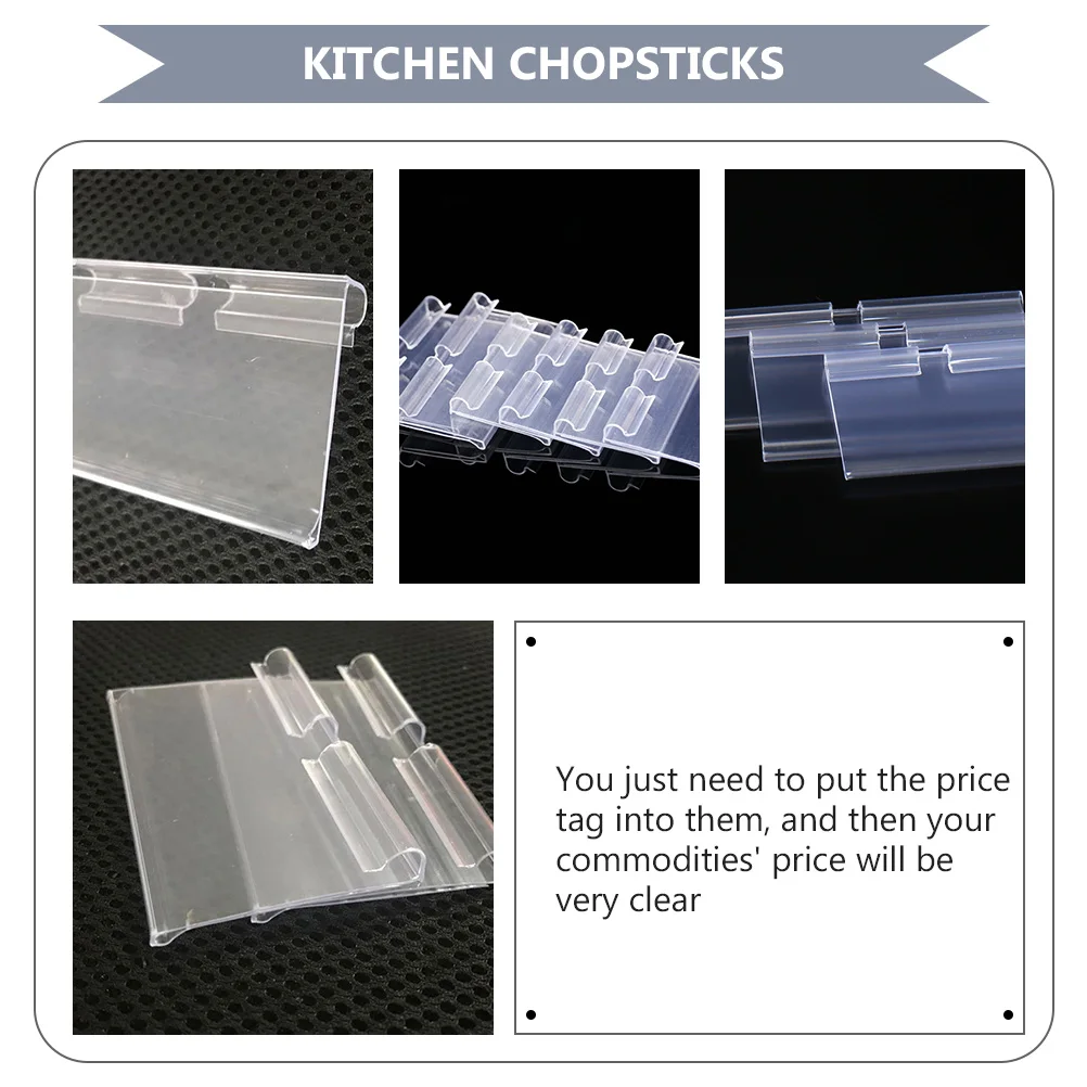 30 Pcs Price Hold Price Tag Shelves Simple Shelf Labels High Grade Material Longer Use Plastic Sign Labels DIY Home
30 Pcs Price Hold Price Tag Shelves Simple Shelf Labels High Grade Material Longer Use Plastic Sign Labels DIY Home
