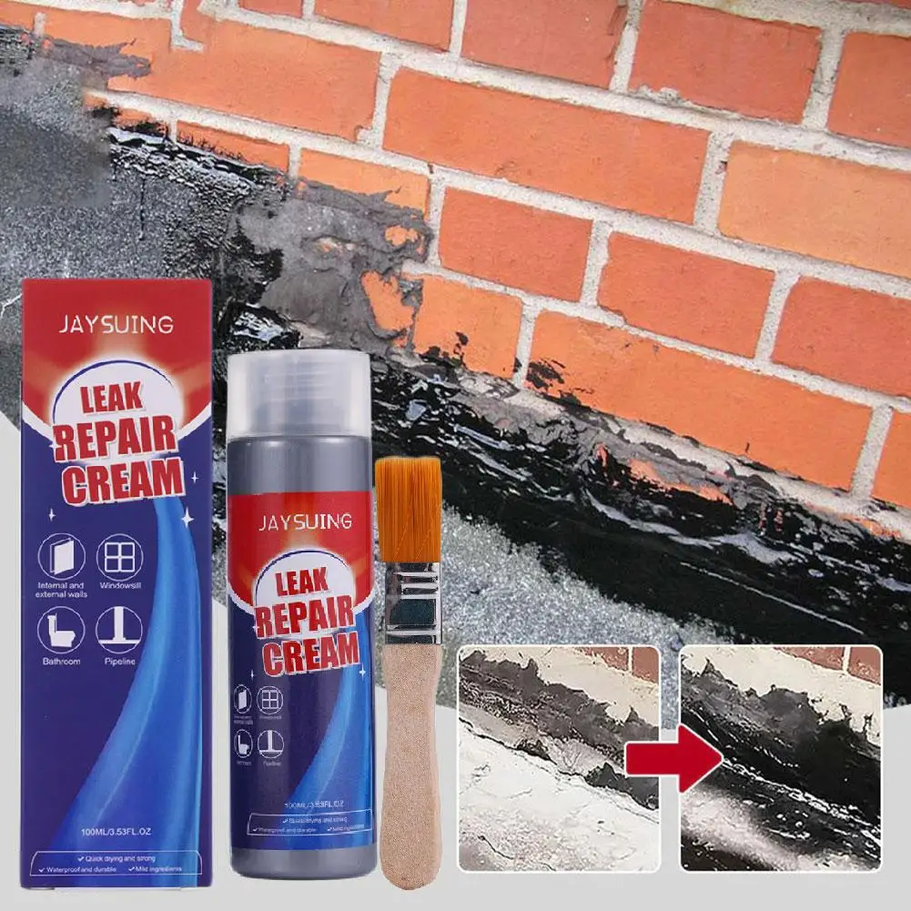 100ML Leak Repair Waterproof Sealant Super Strong Bonding Household Seal Repair Tool Mighty Sealant Cream Coating Liquid Spray
100ML Leak Repair Waterproof Sealant Super Strong Bonding Household Seal Repair Tool Mighty Sealant Cream Coating Liquid Spray
