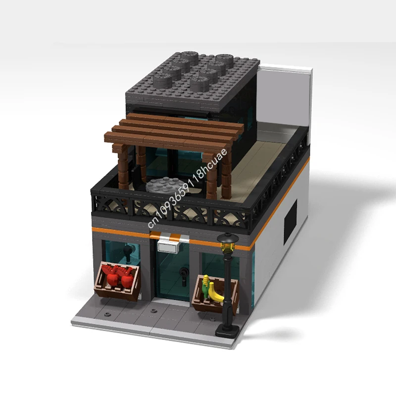 873 шт. MOC удобный магазин модульные здания строительные блоки строительные рождественские игрушки подарок DIY сборка творческая идея
873 шт. MOC удобный магазин модульные здания строительные блоки строительные рождественские игрушки подарок DIY сборка творческая идея