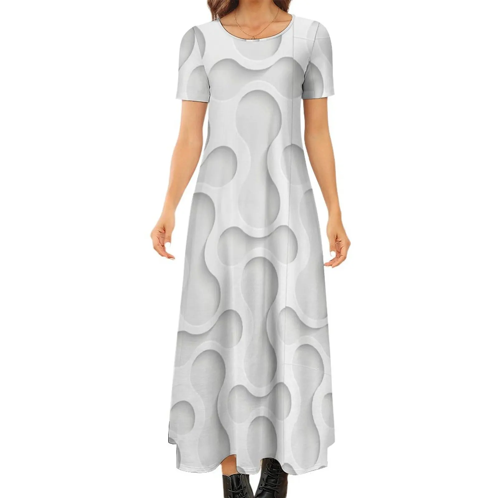 Retro Geometric Pattern Vintage Round Neck Short Sleeve Dress Dress for pregnant women dresses for woman dresses for womens
Retro Geometric Pattern Vintage Round Neck Short Sleeve Dress Dress for pregnant women dresses for woman dresses for womens