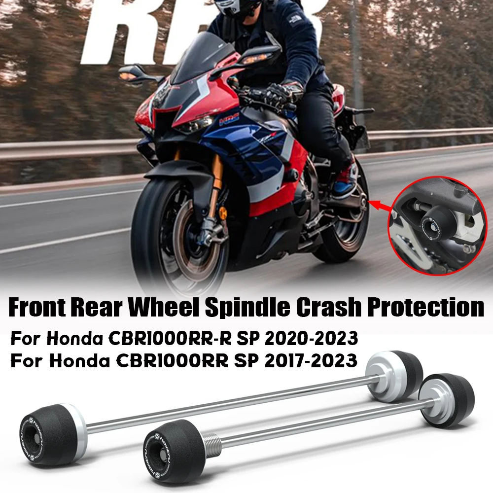 Motorcycle Front Rear Wheel Spindle Crash Protection For Honda CBR1000RR CBR1000RR SP 2017-2025 CBR1000RR-R SP 2020-2025
Motorcycle Front Rear Wheel Spindle Crash Protection For Honda CBR1000RR CBR1000RR SP 2017-2025 CBR1000RR-R SP 2020-2025
