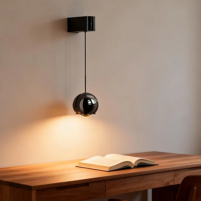 Modern Wall Light Hanging Ball Lamp Indoor Bedroom Bedside Light
Modern Wall Light Hanging Ball Lamp Indoor Bedroom Bedside Light