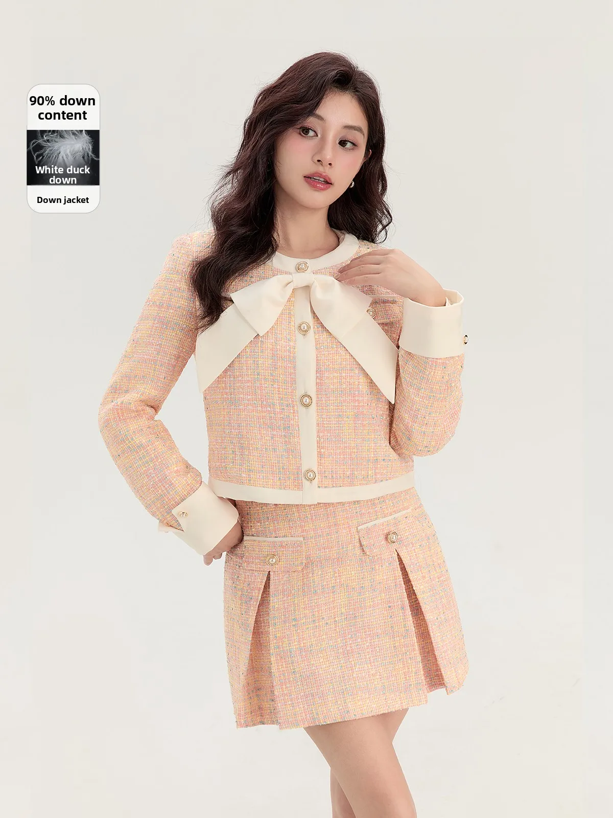 ONE-T White Duck down Jacket Skirt Set 2024 Winter New Style 90% down Knot Small Fragrance Style Thickened Commute ...
ONE-T White Duck down Jacket Skirt Set 2024 Winter New Style 90% down Knot Small Fragrance Style Thickened Commute ...