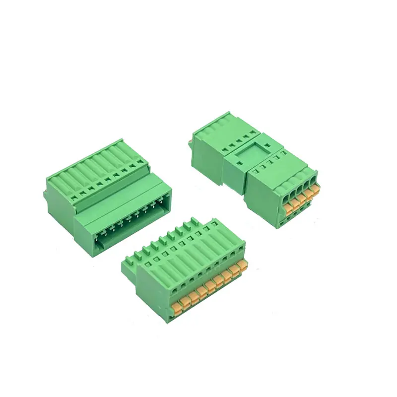 10Pairs 15EDGKDP-2.5mm 2p-16p Screw Free Solder Free Small Pitch Spring Butt Plug Male and Female Terminal Blocks 2EDGKD
10Pairs 15EDGKDP-2.5mm 2p-16p Screw Free Solder Free Small Pitch Spring Butt Plug Male and Female Terminal Blocks 2EDGKD