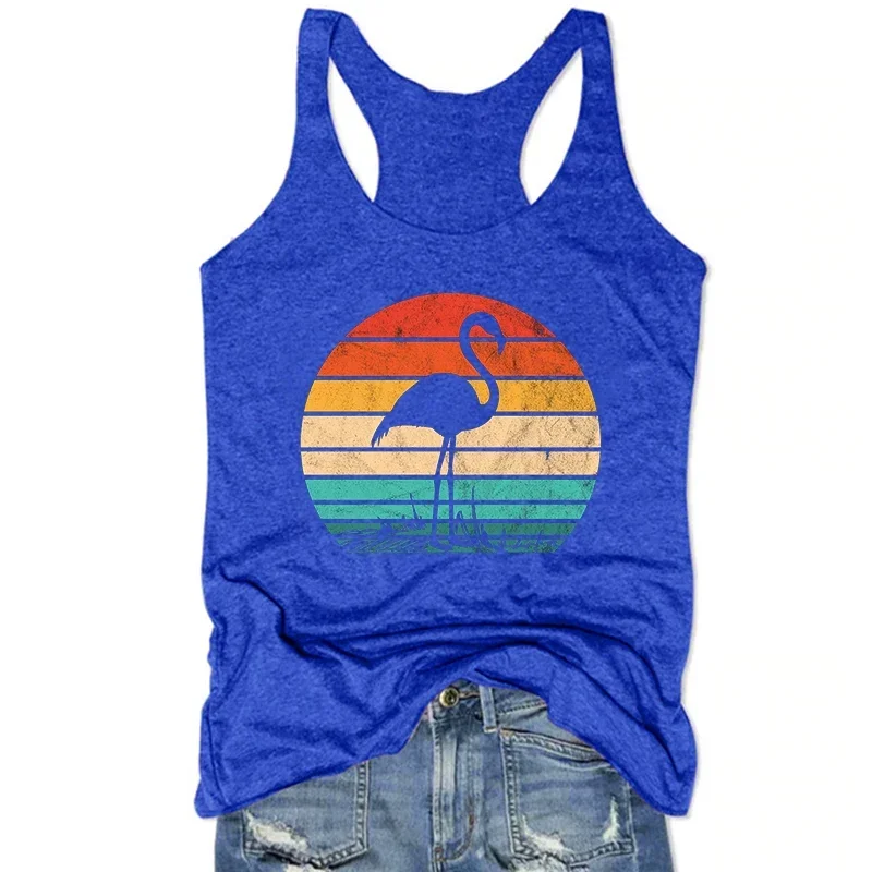 Retro Flamingo Tank Top Flamingo Women Tops Sexy Tank Top Women 2024 Summer Fashion Clothing L
Retro Flamingo Tank Top Flamingo Women Tops Sexy Tank Top Women 2024 Summer Fashion Clothing L