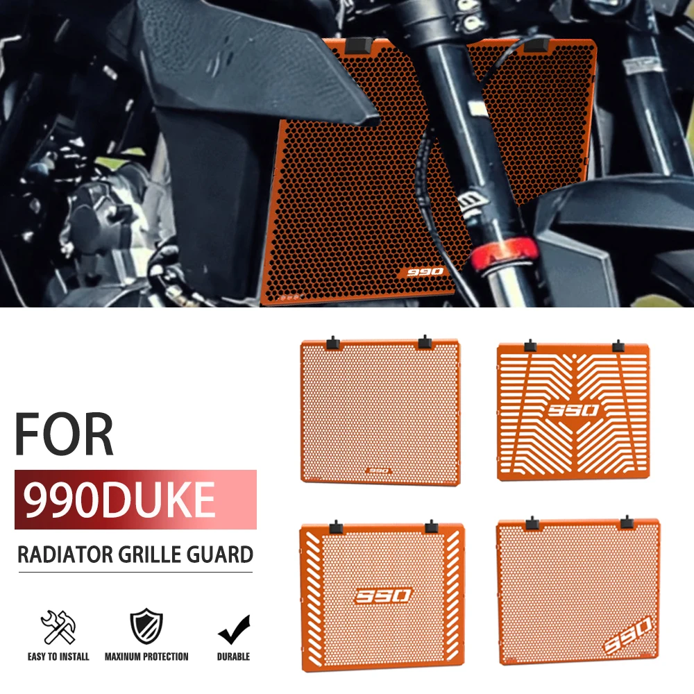 For 990 Duke 2024 2025 2026 990Duke Duke 990 CNC Radiator Guard Grill Protector Cover Motorcycle Grille Protection Accessories 
For 990 Duke 2024 2025 2026 990Duke Duke 990 CNC Radiator Guard Grill Protector Cover Motorcycle Grille Protection Accessories