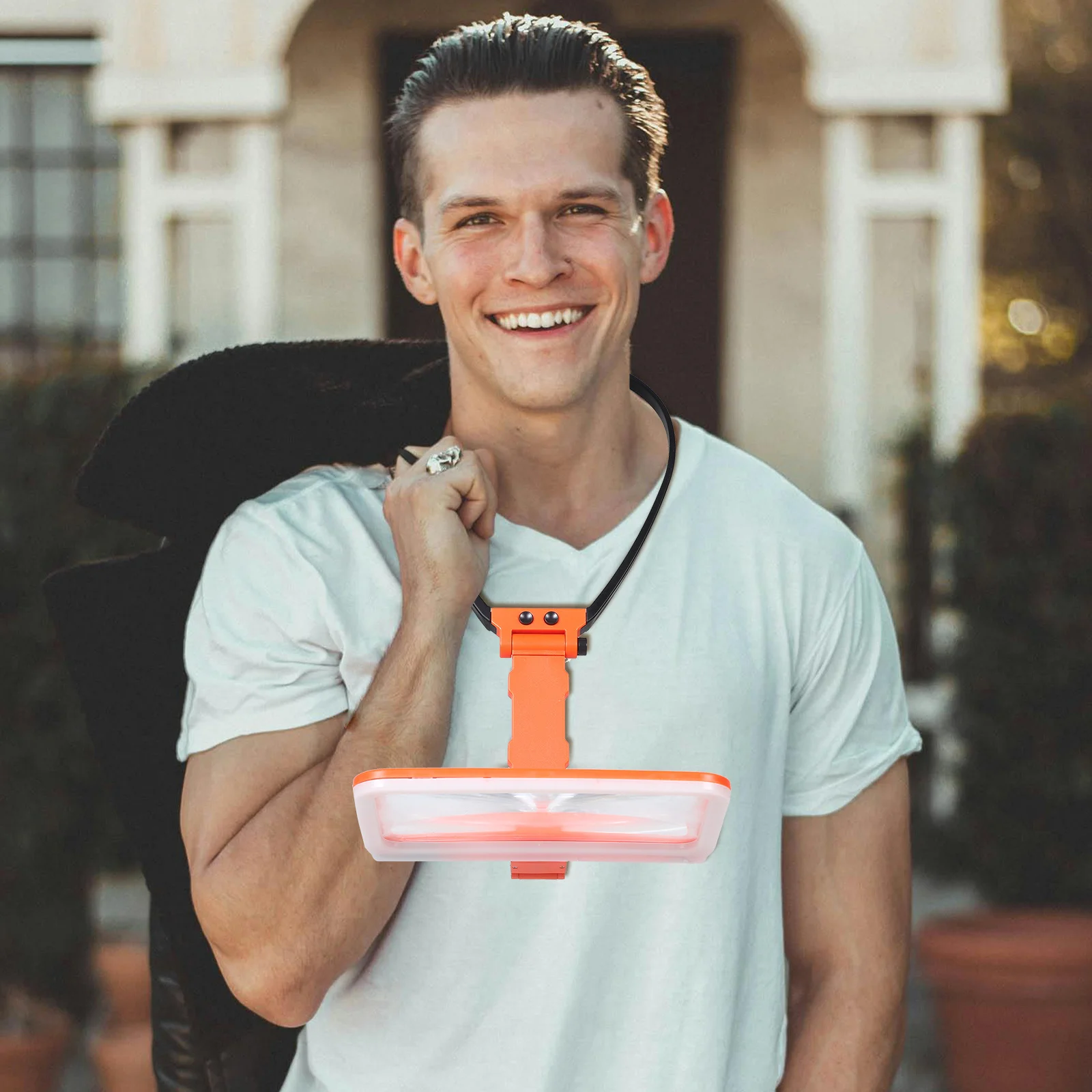 5x Magnifying Glass Handheld Neck Wear 48 LED Tricolor Light Multifunctional Reading Lamp Senior-Friendly Portable Table
5x Magnifying Glass Handheld Neck Wear 48 LED Tricolor Light Multifunctional Reading Lamp Senior-Friendly Portable Table