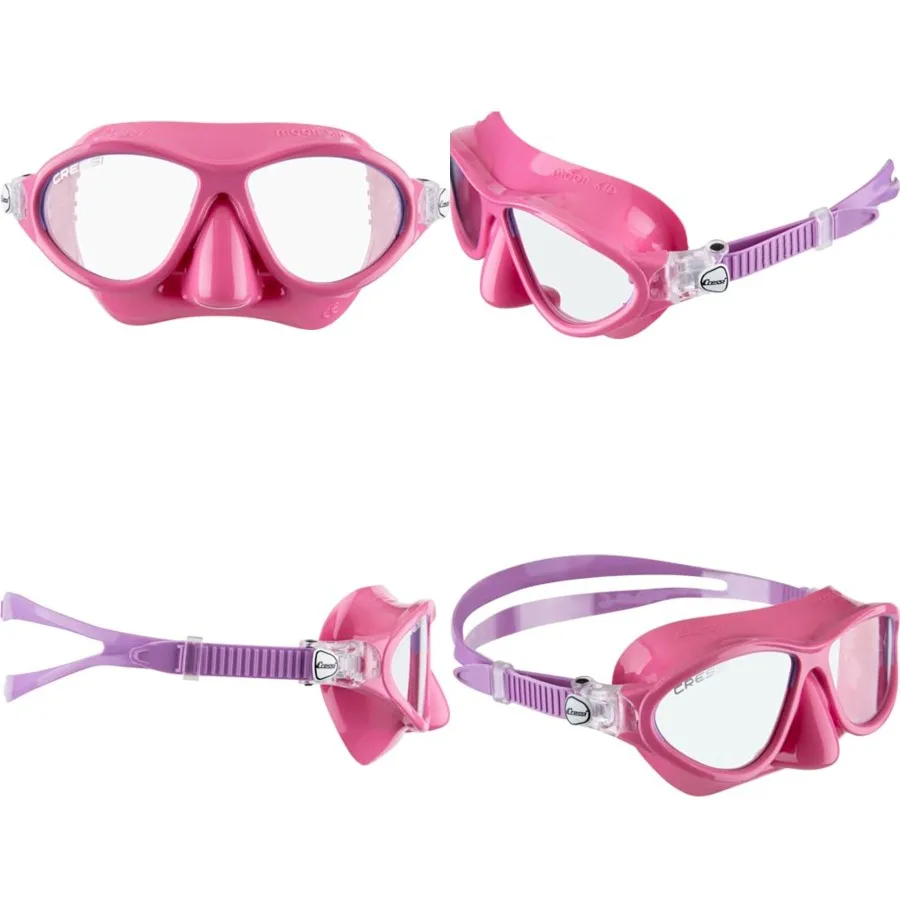 Comfortable Silicone Mask with Adjustable Strap, for Snorkeling and Pool - for 5 to 10 years old - Moon: made in Italy
Comfortable Silicone Mask with Adjustable Strap, for Snorkeling and Pool - for 5 to 10 years old - Moon: made in Italy