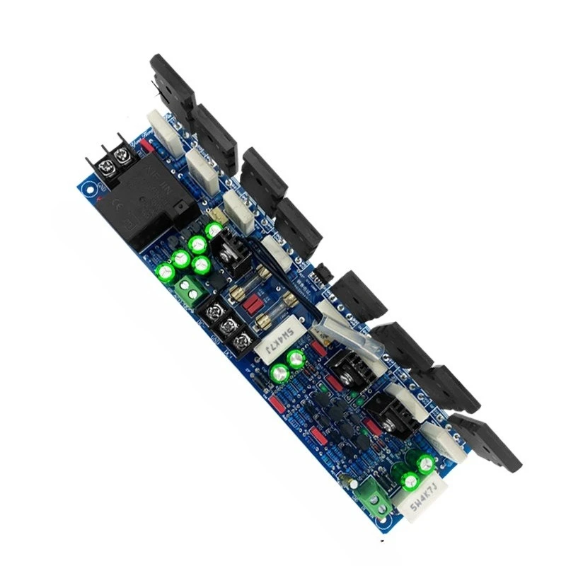 Mono hi-fi high-power audiophile-grade power amplifier board with 8 imported toshiba transistors
Mono hi-fi high-power audiophile-grade power amplifier board with 8 imported toshiba transistors