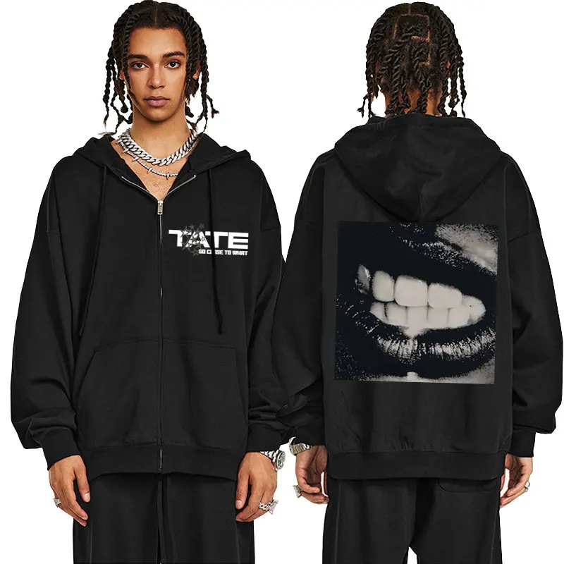Tate McRae 2025 Concert Miss Possessive Tour 2025 Zipper Hoodie Men Women Fashion Oversized Hoodies Unisex Vintage Zip Up Jacket
Tate McRae 2025 Concert Miss Possessive Tour 2025 Zipper Hoodie Men Women Fashion Oversized Hoodies Unisex Vintage Zip Up Jacket