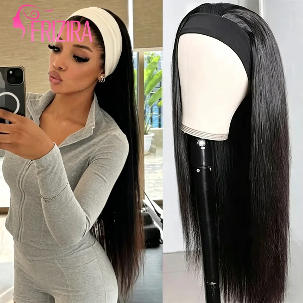 30 38 Inch Bone Straight Headband Wig Human Hair 200 Density Without Glueless Wear and Go Full Machine Made Wig Brazilian Wig
30 38 Inch Bone Straight Headband Wig Human Hair 200 Density Without Glueless Wear and Go Full Machine Made Wig Brazilian Wig