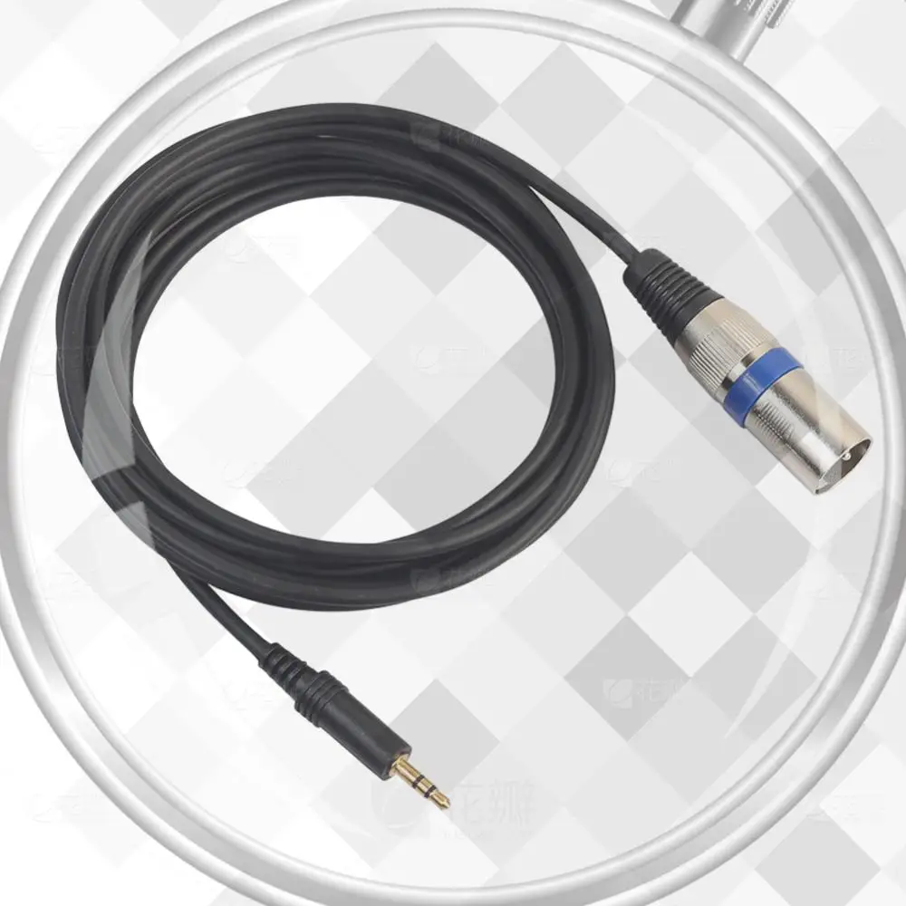 3m/9.84ft 3.5mm Stereo Male Plug to 3 Pin XLR Male Mic Audio Cable
3m/9.84ft 3.5mm Stereo Male Plug to 3 Pin XLR Male Mic Audio Cable
