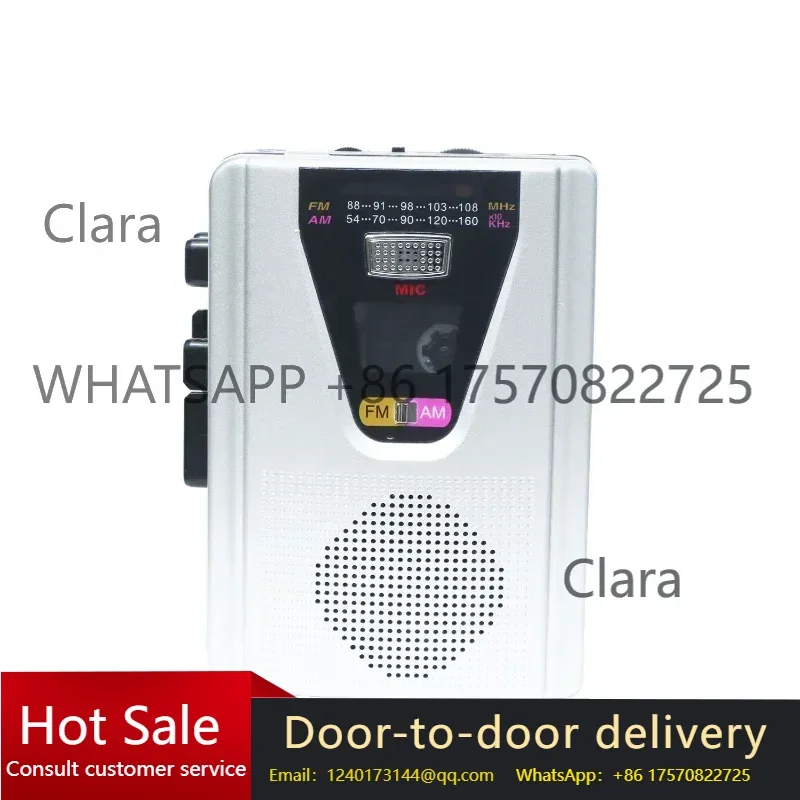 Clara Tools StorePor Audio Cassette Player and cassette recorder with AM/FM radio cassette boombox ODM OEM DropshippingClar
Clara Tools StorePor Audio Cassette Player and cassette recorder with AM/FM radio cassette boombox ODM OEM DropshippingClar