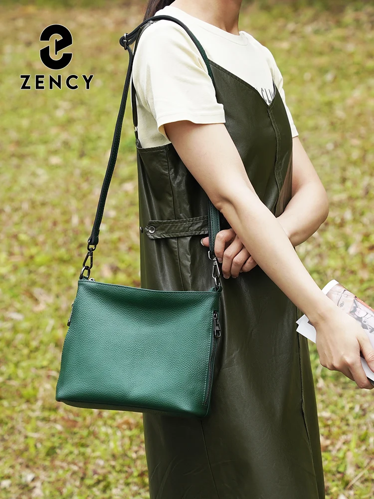 Zency Bag 100% Genuine Leather Women Shoulder Bag Hobos Roomy Casual Crossbody
Zency Bag 100% Genuine Leather Women Shoulder Bag Hobos Roomy Casual Crossbody