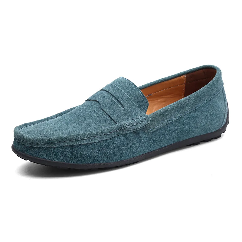 Solid Round Head Men Shoes Outdooor Slip on Flats Spring Soft Sole Loafers Fashion Low Heels Design Male Shoes
Solid Round Head Men Shoes Outdooor Slip on Flats Spring Soft Sole Loafers Fashion Low Heels Design Male Shoes
