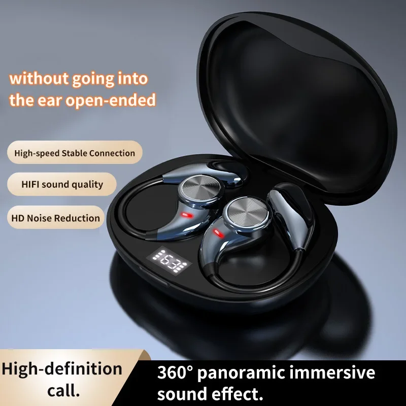 The 2024 New Open-back Wireless Bluetooth Headset Does Not Fit Into The Ear, with High Sound Quality and Ultra-long Battery Life
The 2024 New Open-back Wireless Bluetooth Headset Does Not Fit Into The Ear, with High Sound Quality and Ultra-long Battery Life