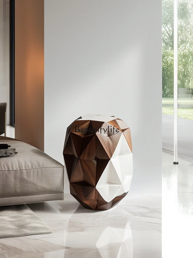 Italian light luxury geometric contrasting color solid wood edge table high-end living room small coffee table
Italian light luxury geometric contrasting color solid wood edge table high-end living room small coffee table