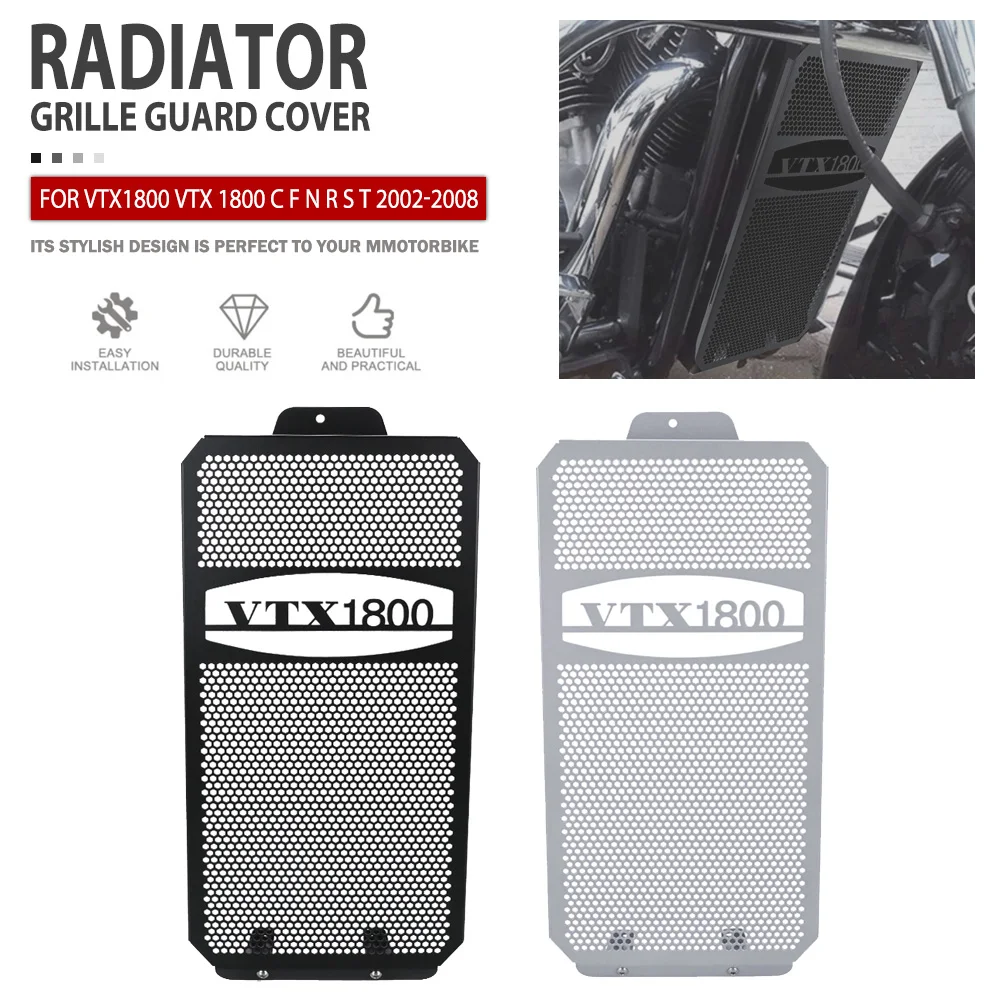 Radiator Guard For VTX1800 VTX 1800 C F N R S T 2002 2003 2004 2005 2006 2007 2008 Motorcycle Radiator Grille Cover Protector
Radiator Guard For VTX1800 VTX 1800 C F N R S T 2002 2003 2004 2005 2006 2007 2008 Motorcycle Radiator Grille Cover Protector