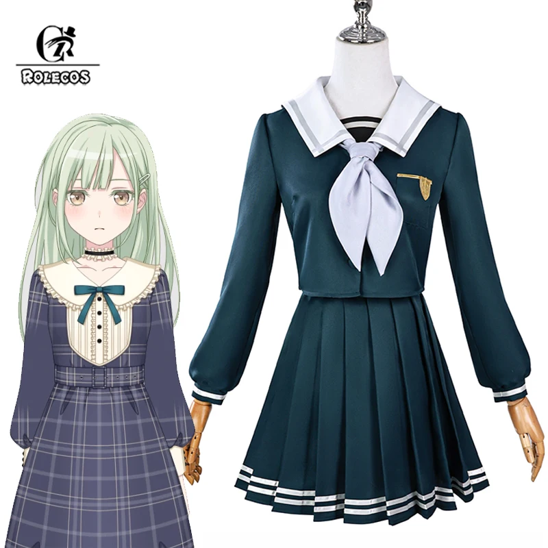 РОЛЕКОС BanG Dream! Wakaba Mutsumi Косплей Костюм Wakaba Mutsumi Хэллоуин Карнавал Вечеринка Женское Платье Униформа Полный комплект
РОЛЕКОС BanG Dream! Wakaba Mutsumi Косплей Костюм Wakaba Mutsumi Хэллоуин Карнавал Вечеринка Женское Платье Униформа Полный комплект