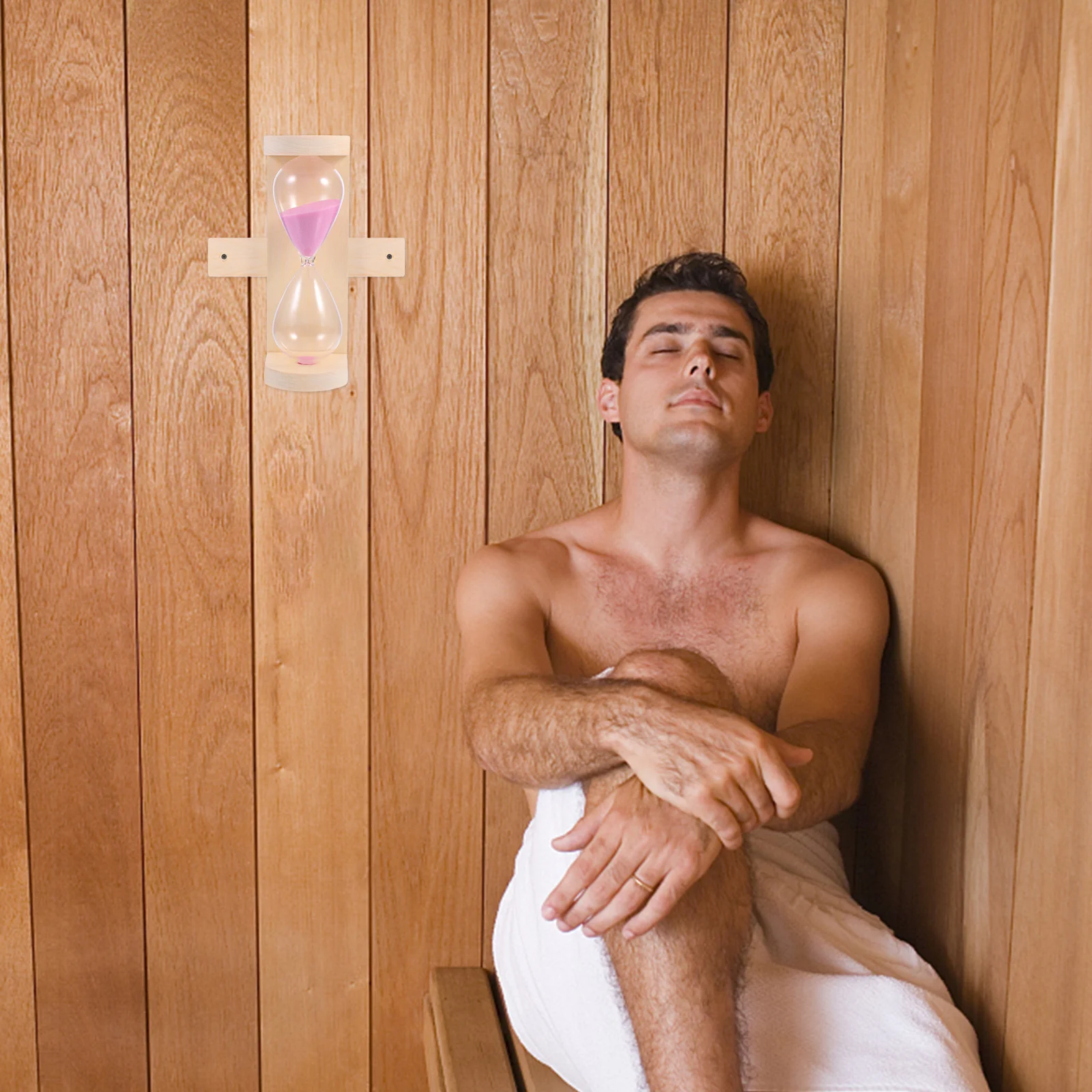 1Pcs Premium Sauna Hourglass Timer Heat Resistant Wood and Glass Sand Clock for Spa Bath Relaxation Decorative Hour-Glass
1Pcs Premium Sauna Hourglass Timer Heat Resistant Wood and Glass Sand Clock for Spa Bath Relaxation Decorative Hour-Glass