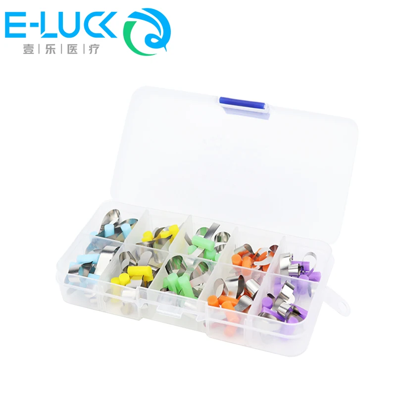 50Pcs/Box Dental Matrix Band Orthodontic Sectional Contoured Metal Matrice Dentistry Consumables Adult Child Mix 0.035mm
50Pcs/Box Dental Matrix Band Orthodontic Sectional Contoured Metal Matrice Dentistry Consumables Adult Child Mix 0.035mm