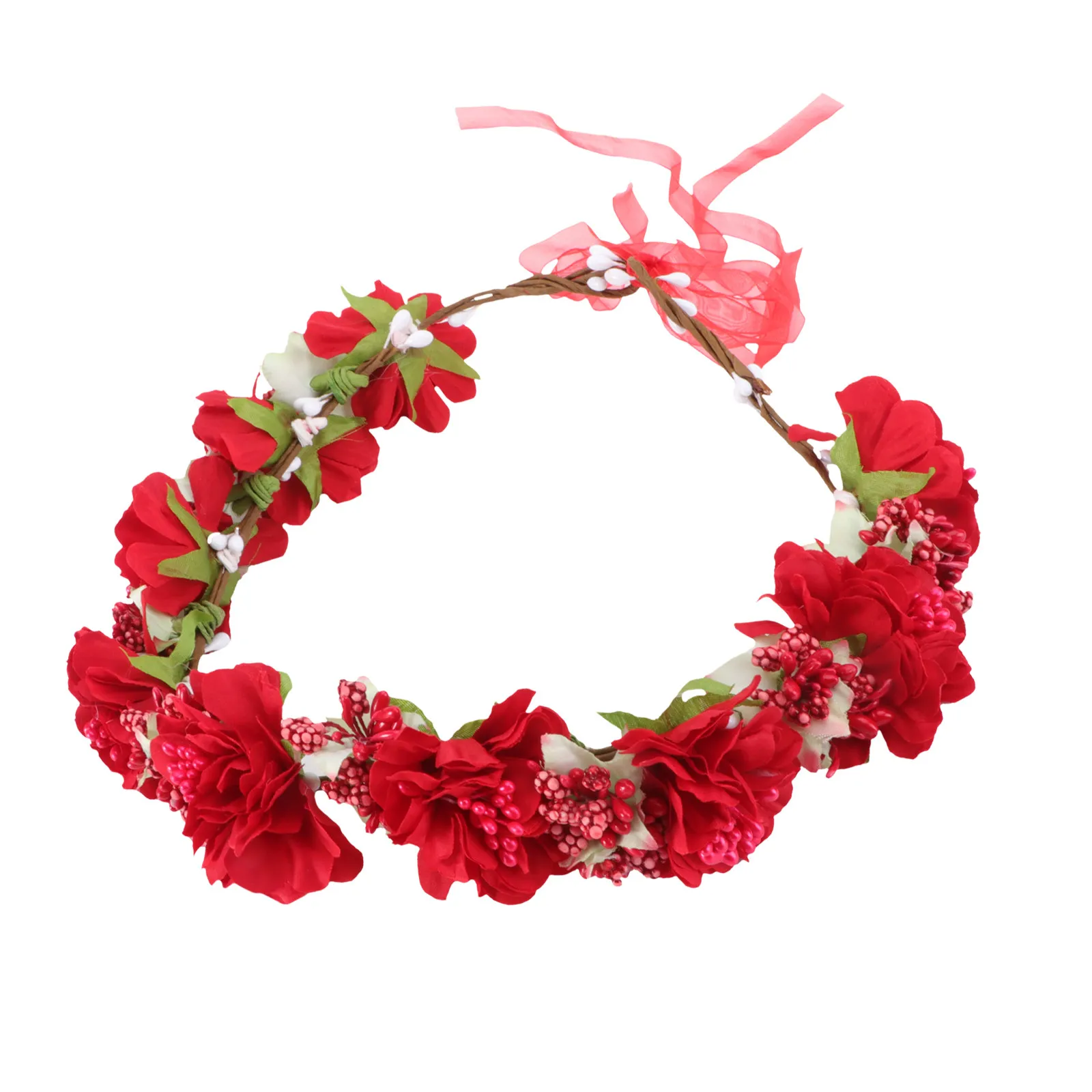 1Pcs Delicate Flower Headwear Wedding Headdress for Brides Lightweight Comfortable Garland Headpiece Photography Prop Wedding
1Pcs Delicate Flower Headwear Wedding Headdress for Brides Lightweight Comfortable Garland Headpiece Photography Prop Wedding