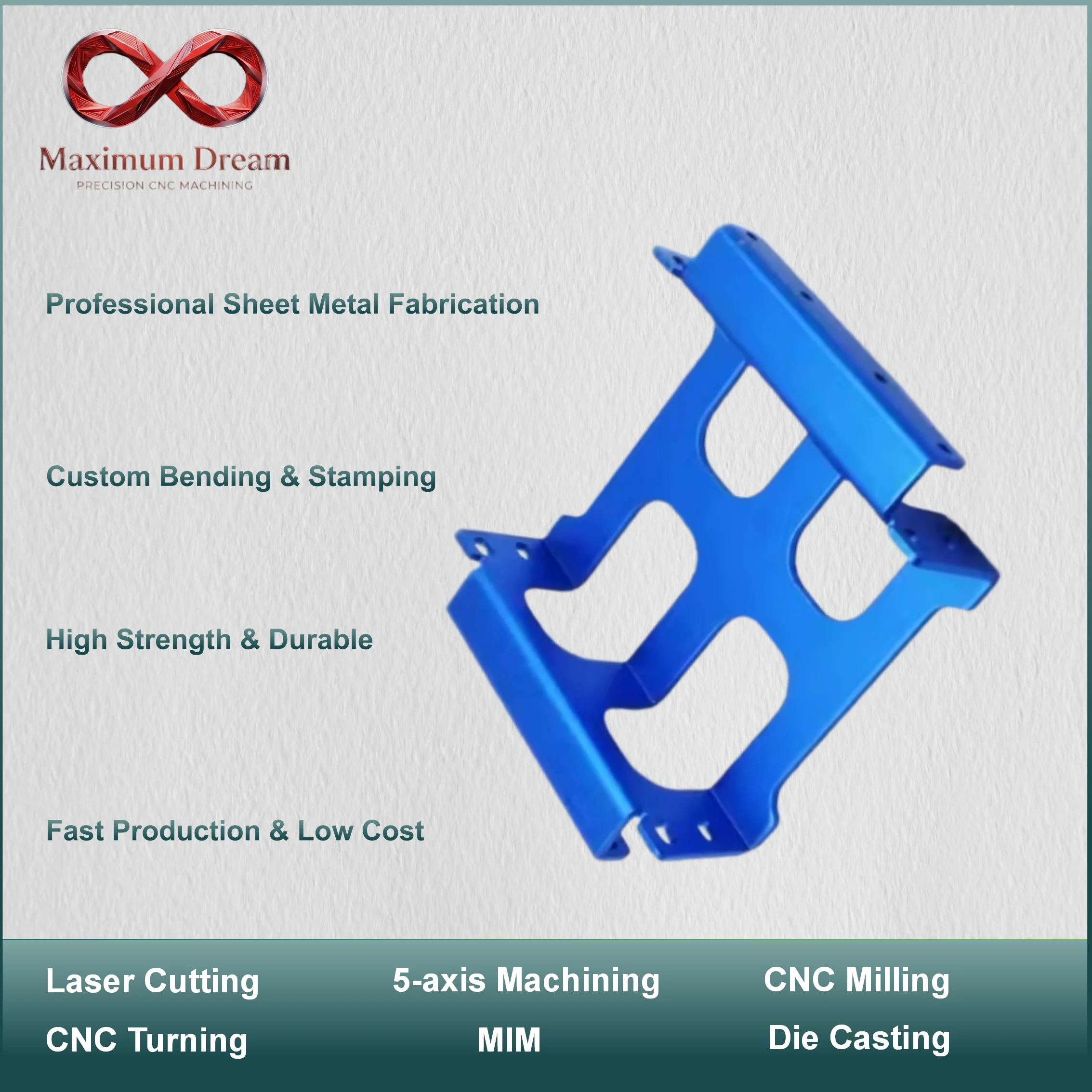 Custom Metal Laser Cutting Service Stainless Steel Aluminum Sheet Industrial OEM Fabrication Parts
Custom Metal Laser Cutting Service Stainless Steel Aluminum Sheet Industrial OEM Fabrication Parts