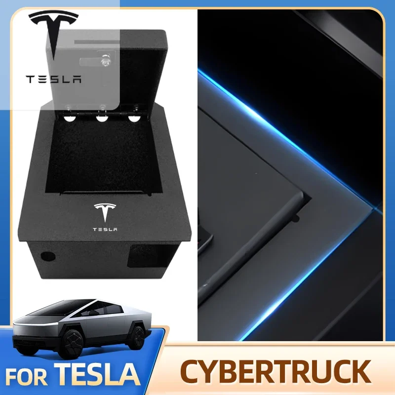 2025 Hot For Tesla Cybertruk Armrest Box Password Storage Box Cyber Pickup Interior Car Modification Password Box Car Sticker
2025 Hot For Tesla Cybertruk Armrest Box Password Storage Box Cyber Pickup Interior Car Modification Password Box Car Sticker