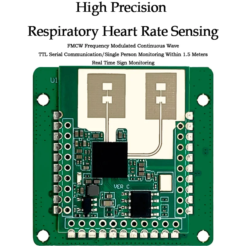 LD6002H LD6002 Радарный модуль обнаружения Интеллектуальный мониторинг 60G Бесконтактный для обнаружения сердцебиения дыхания младенцев
LD6002H LD6002 Радарный модуль обнаружения Интеллектуальный мониторинг 60G Бесконтактный для обнаружения сердцебиения дыхания младенцев