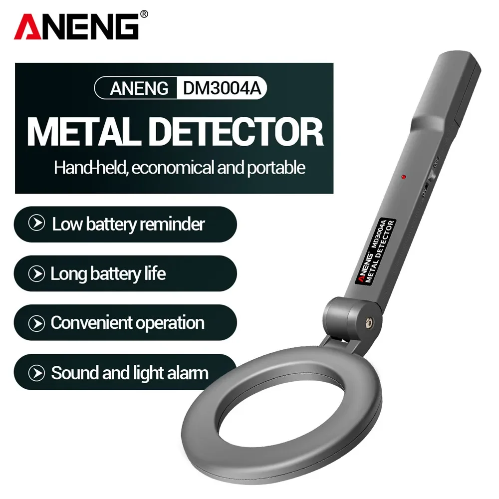 Metal Detector Gold Silver Detector Gold Search Treasure Getector Gold Finder 360 Degree Handheld Alarm Coil Metal Detect Tool