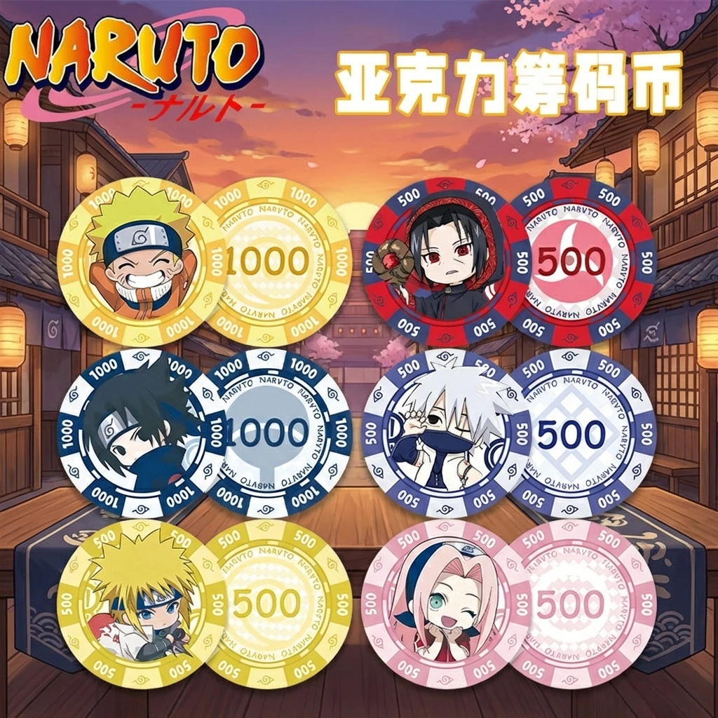 Акриловые фишки для покера «Наруто» с двусторонним HD-дизайном, различные аниме-мотивы, декор для косплея, коллекционный подарок для фанатов
Акриловые фишки для покера «Наруто» с двусторонним HD-дизайном, различные аниме-мотивы, декор для косплея, коллекционный подарок для фанатов