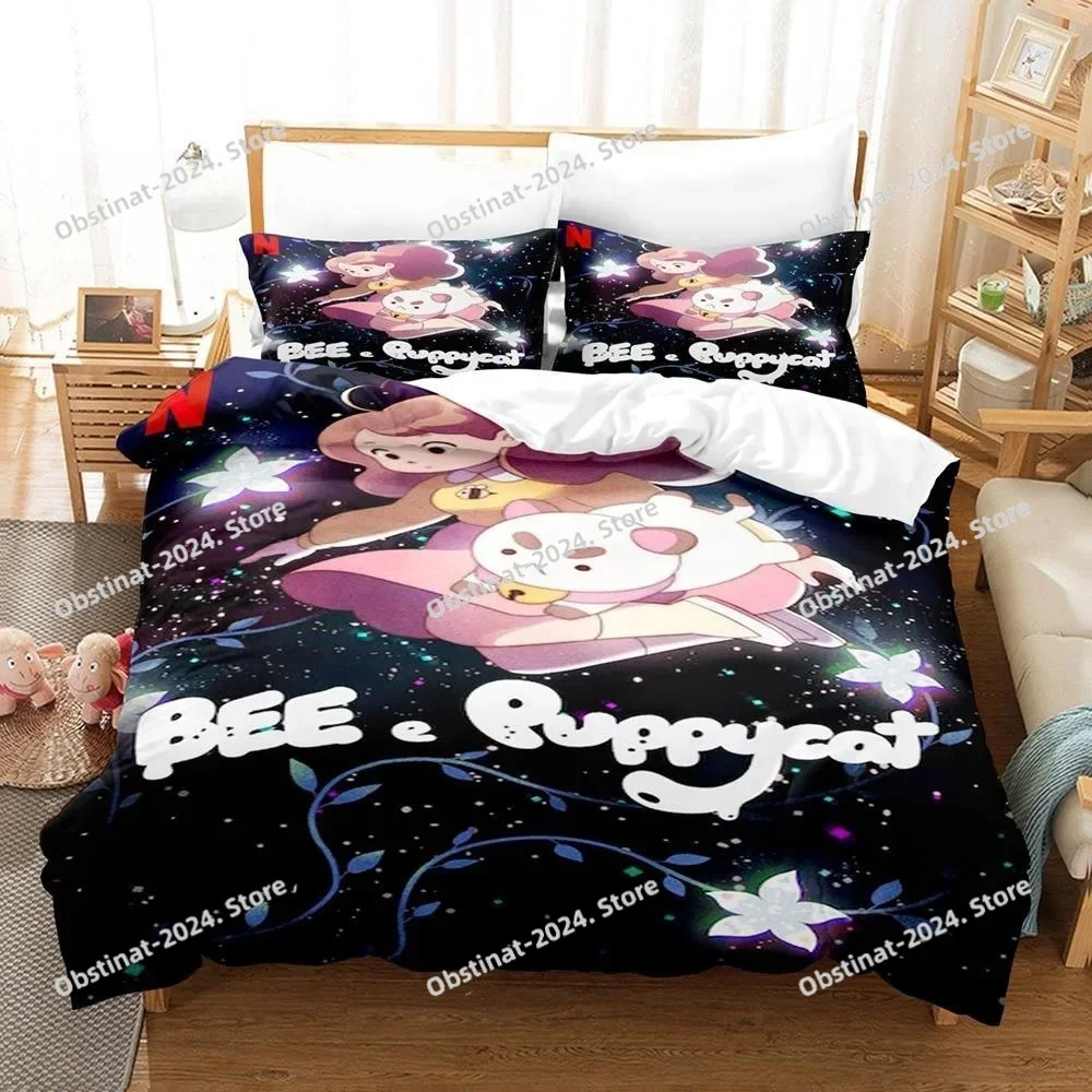 Fashion 3D Print Anime Bee And Puppycat Bedding Set Single Twin Full Queen King Size Bed Set Adult Kid Bedroom Duvet Cover Sets
Fashion 3D Print Anime Bee And Puppycat Bedding Set Single Twin Full Queen King Size Bed Set Adult Kid Bedroom Duvet Cover Sets