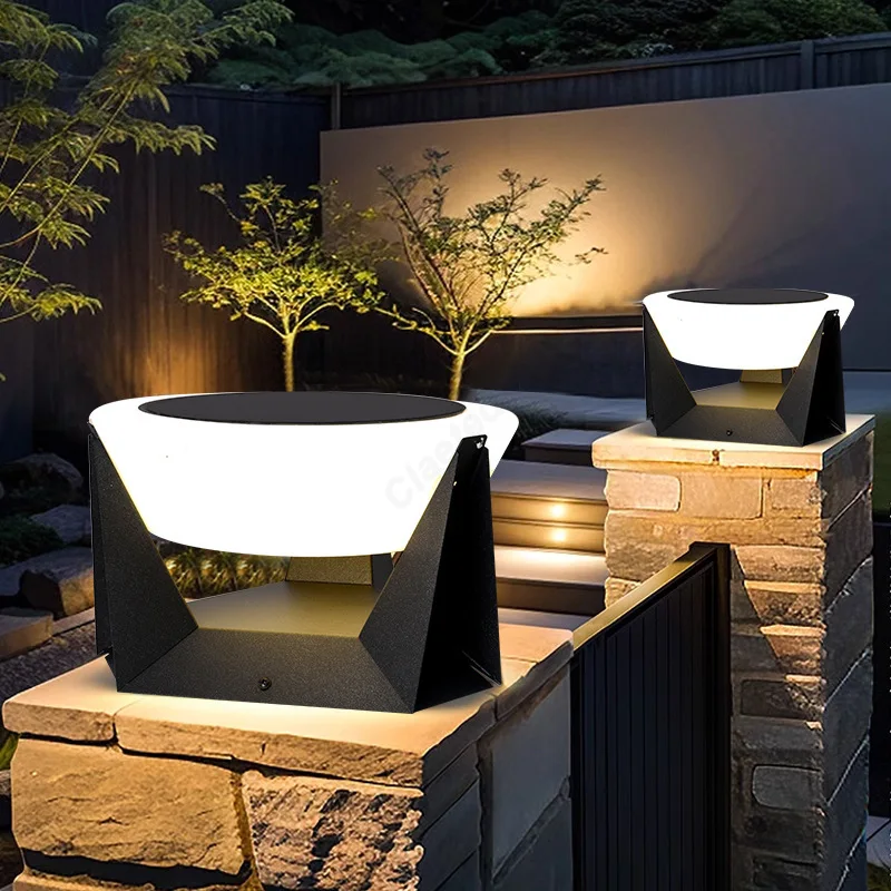 New LED Solar Courtyard Pillar Lamp Villa Door Pillar Lamp Lawn Lamp Outdoor Waterproof
New LED Solar Courtyard Pillar Lamp Villa Door Pillar Lamp Lawn Lamp Outdoor Waterproof